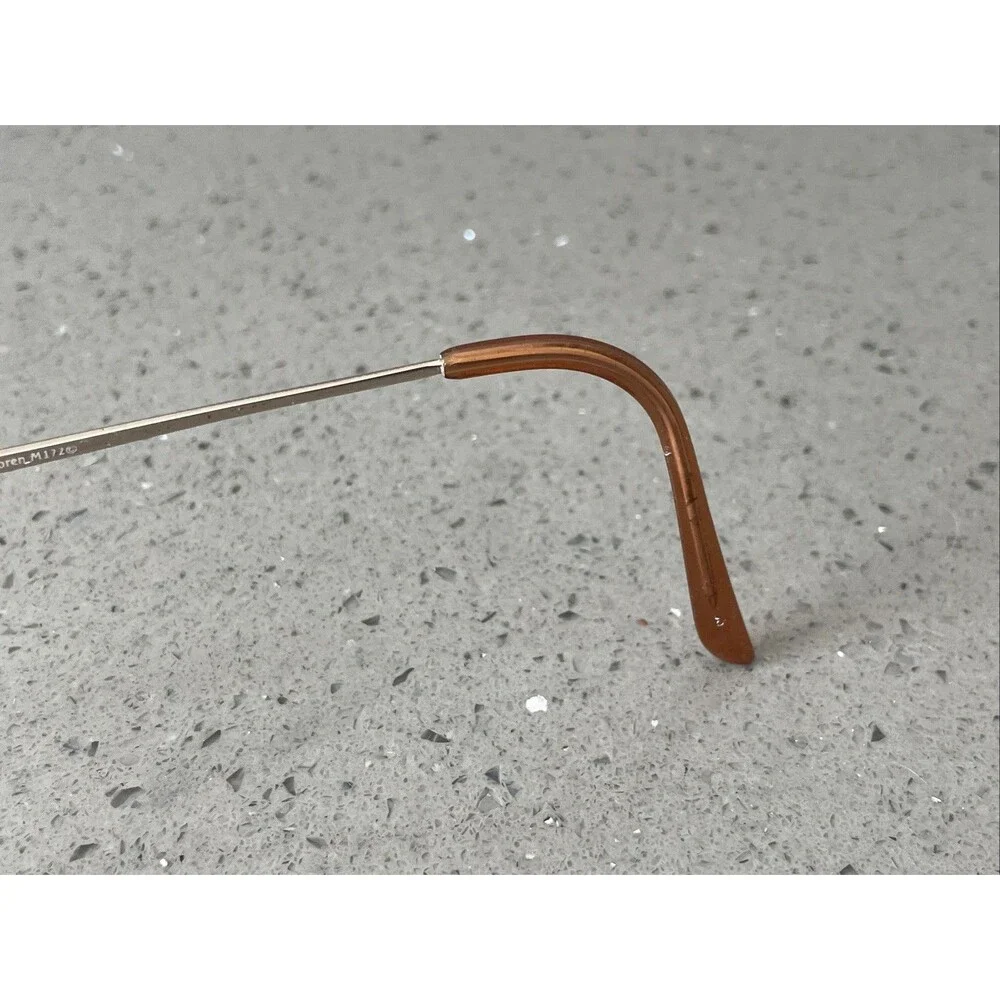 SOPHIA LOREN M172 ZYLOWARE 057 BROWN EYEGLASSES FRAMES ONLY 54-18 oval full rim